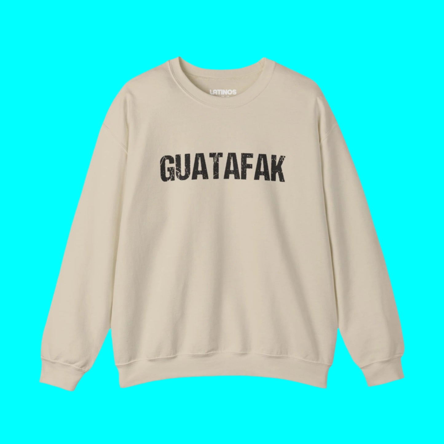 Guatafak WTF Latino Slang Comfy Crewneck Sweater | Viral Funny Latino | 3 Colors