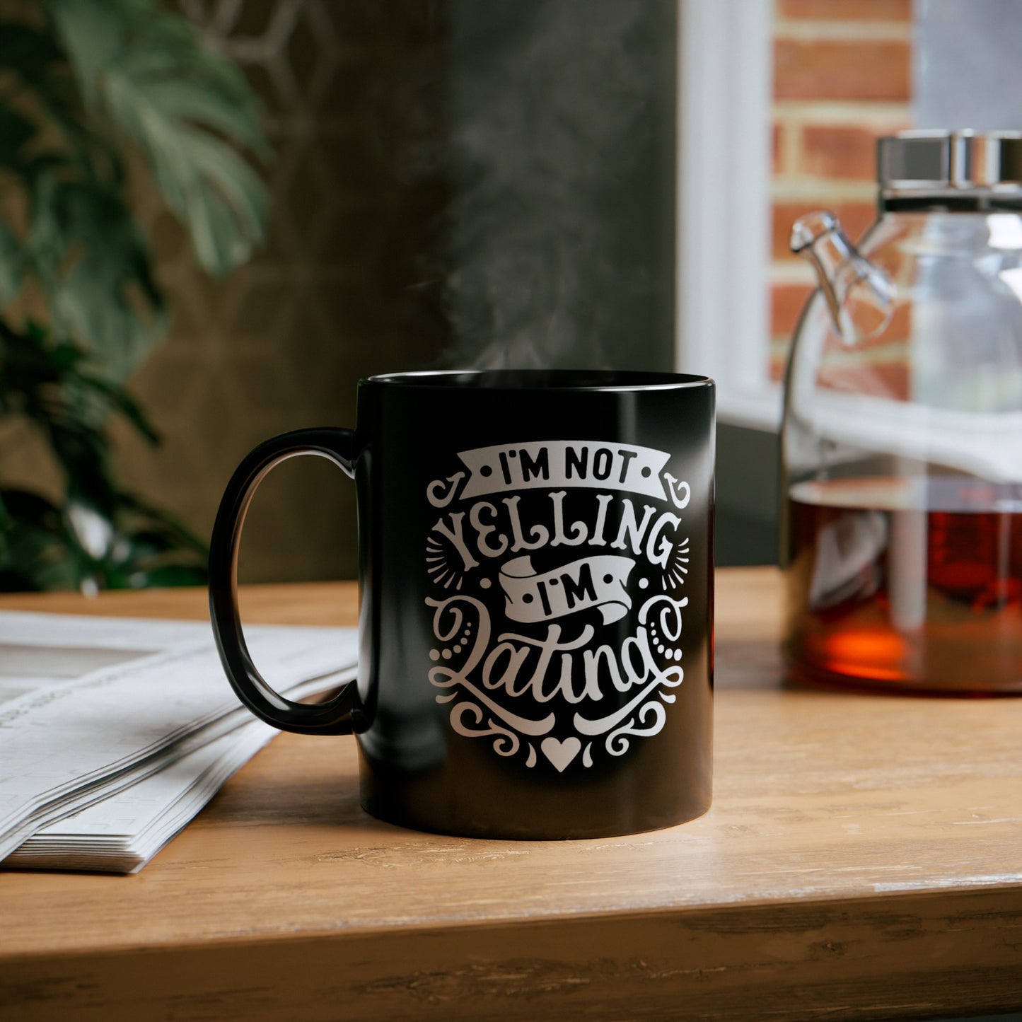 I'm Not Yelling, I'm Latina Coffee Mug | Viral Funny Latino Products | 11 or 15 Ounces