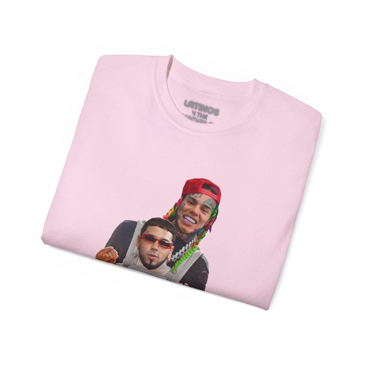 Tekashi 69 Tee | Beef with Anuel AA 6ix9ine Daddy Baby Carriage Design | 5 Colors | Heavy Cotton - Latinos 4 The World