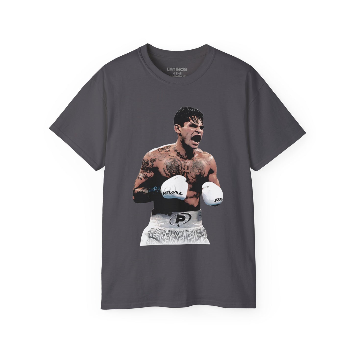 RYAN GARCIA BOXING T-SHIRT | READY FOR WAR GRAPHIC | 4 COLORS - Latinos 4 The World