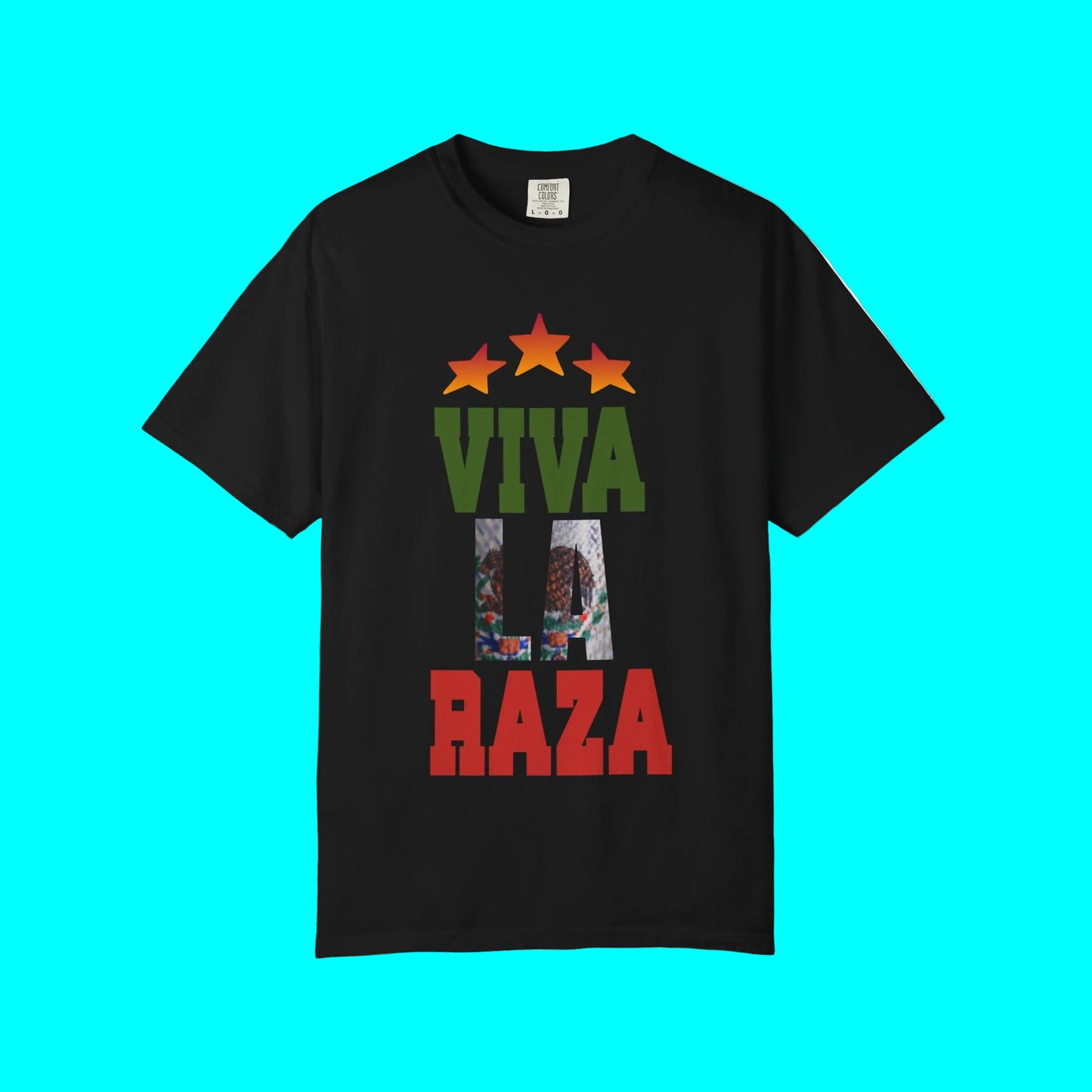 VIVA LA RAZA (Alternate Colors) Mexico Edition Immigration Ice Justice T-shirt | Mexican Latino Pride Viral Tees