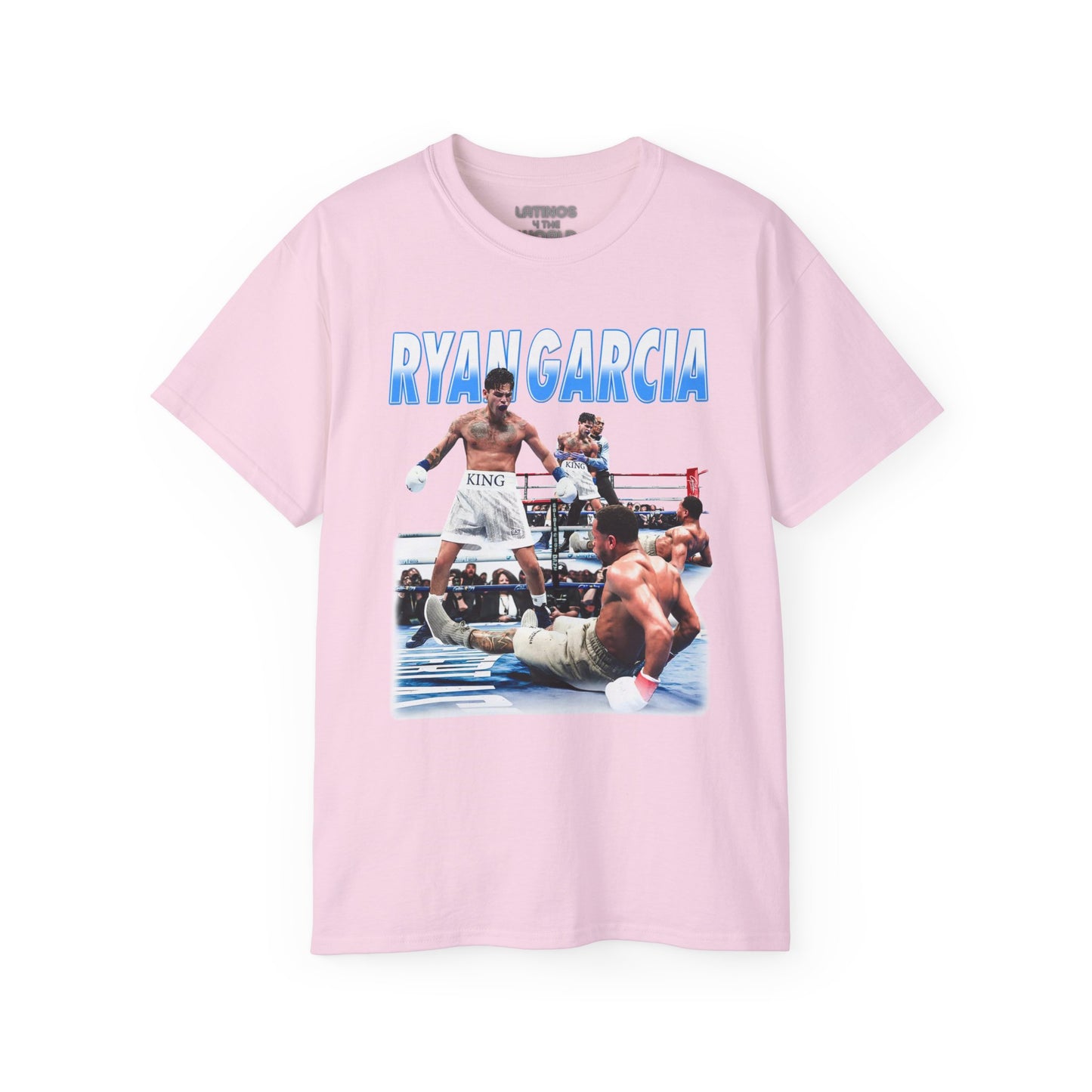 RYAN GARCIA v. DEVIN HANEY T-SHIRT | KNOCKDOWN OF THE YEAR GRAPHIC | 4 COLORS - Latinos 4 The World