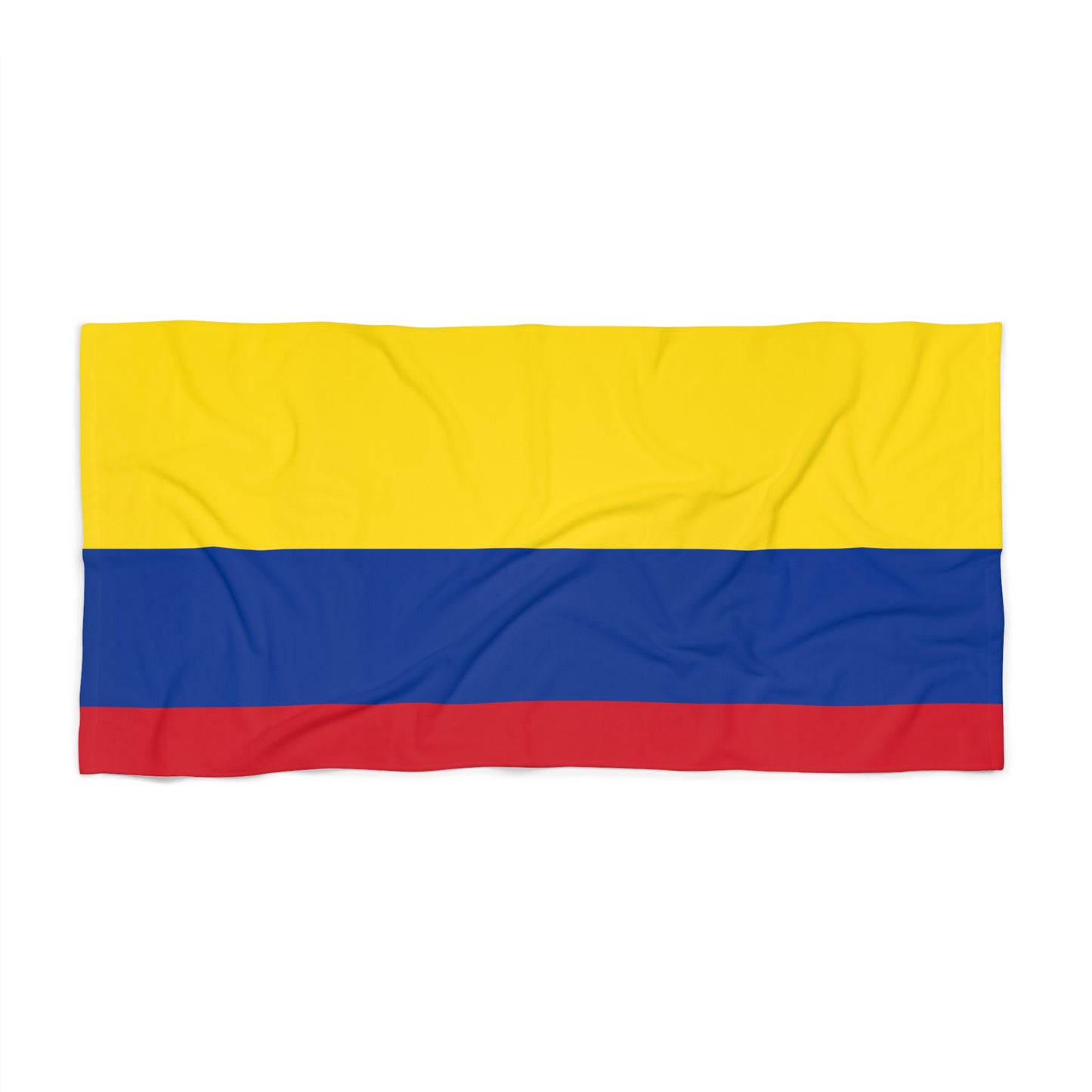 COLOMBIA Flag Beach Towel | Quality & Long Lasting - 2 Sizes | Colombian Pride | Gift for Colombianos - Latinos 4 The World