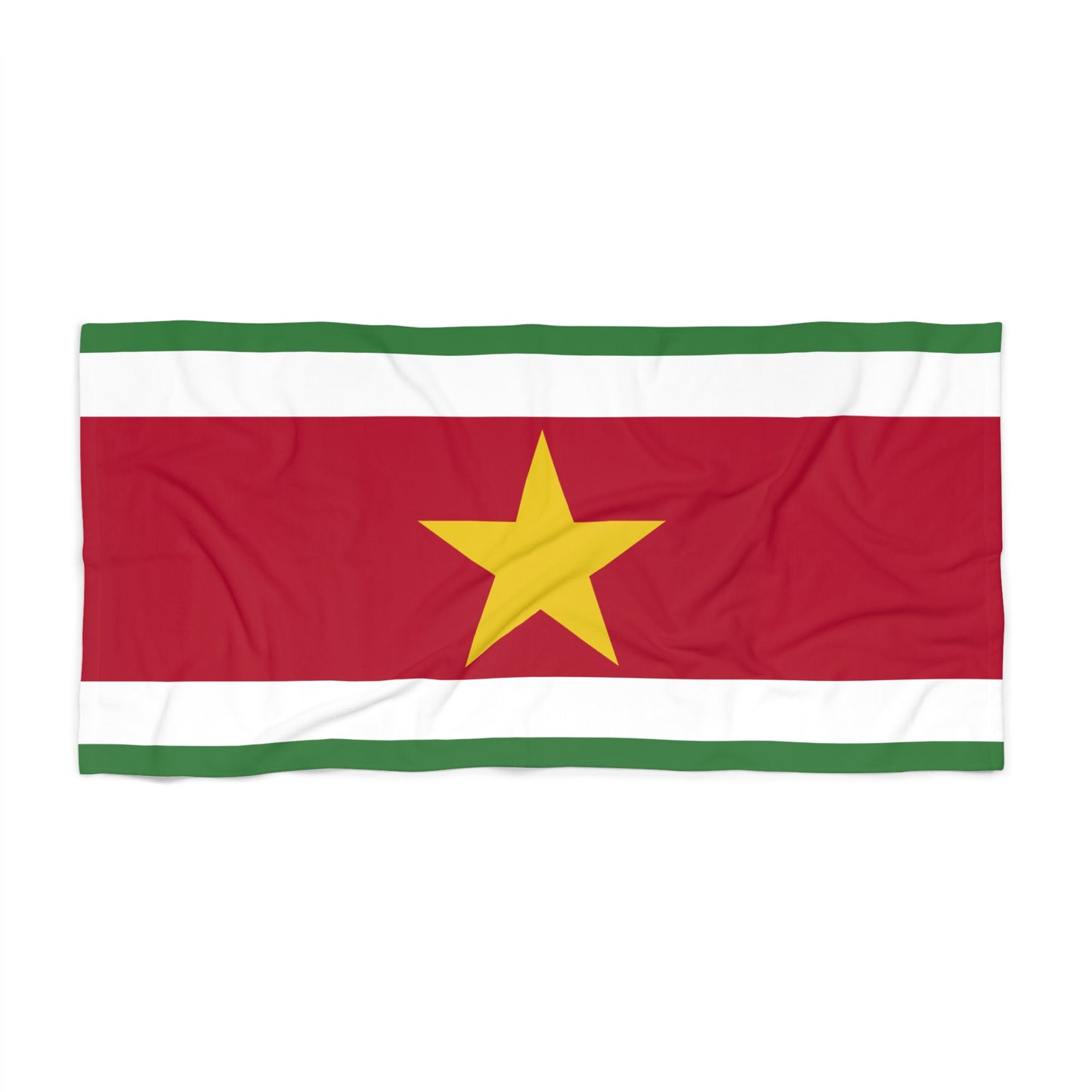 Suriname Flag Beach Towel | Quality & Long Lasting - 2 Sizes | Suriname Pride | Gift for Surinamese - Latinos 4 The World