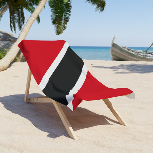 Trinidad & Tobago Flag Beach Towel | Quality & Long Lasting - 2 Sizes | Trinidadian Pride | Gift for Trinis - Latinos 4 The World