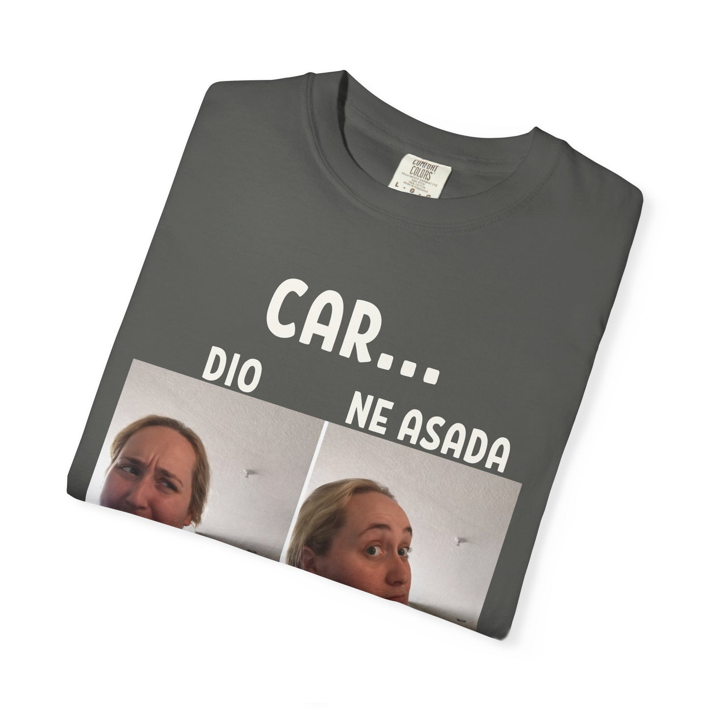 Cardio vs Carne Asada T-shirt | Two Panel Contrasting Reaction Meme | Latino Viral Tees