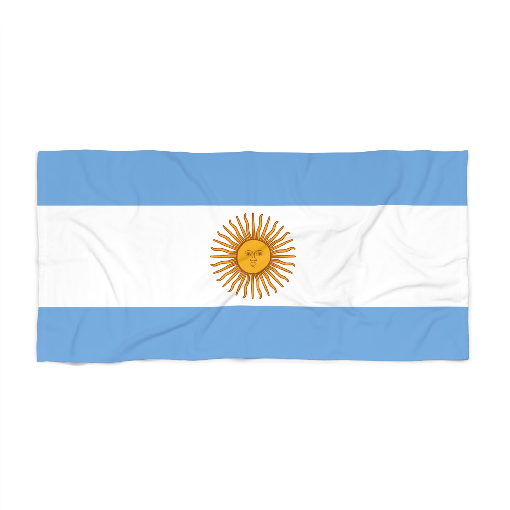 ARGENTINA Flag Beach Towel | Quality & Long Lasting - 2 Sizes | Argentinian Pride | Gift for Argentineans - Latinos 4 The World