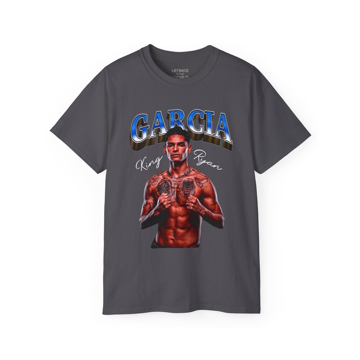 KING RYAN GARCIA POSE T-SHIRT | 4 COLORS - Latinos 4 The World