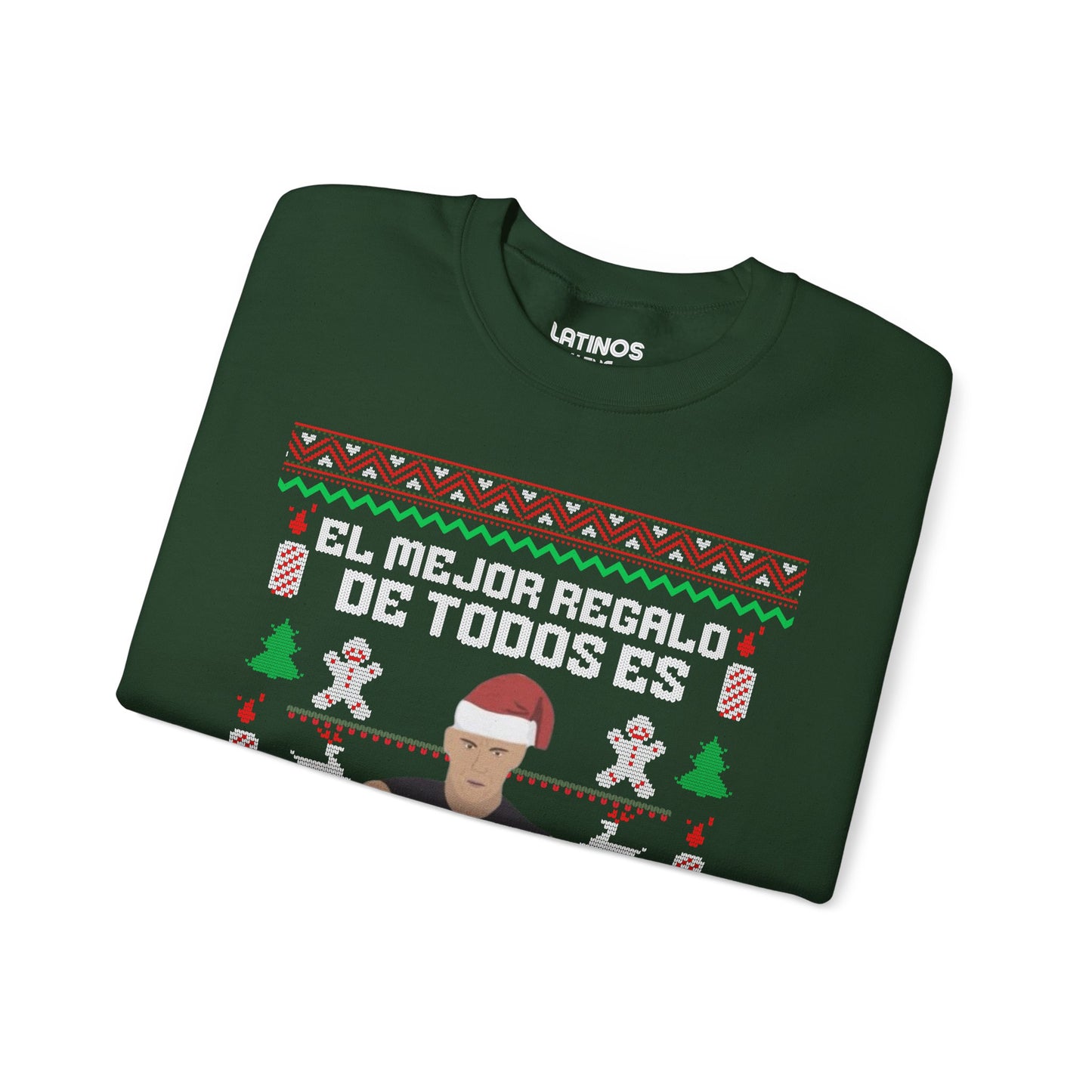 El Mejor Regalo De Todos Es La Familia Vin Fast Furious Latino Ugly Christmas Sweater | Diesel 3 Colors