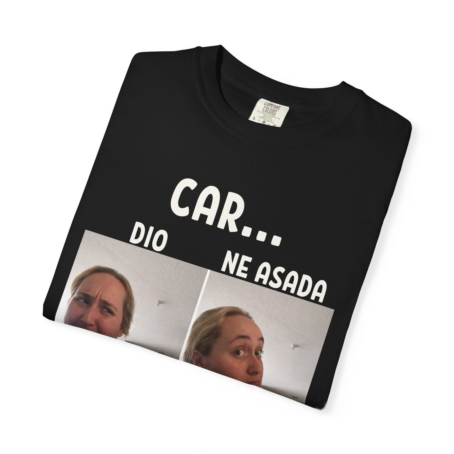 Cardio vs Carne Asada T-shirt | Two Panel Contrasting Reaction Meme | Latino Viral Tees