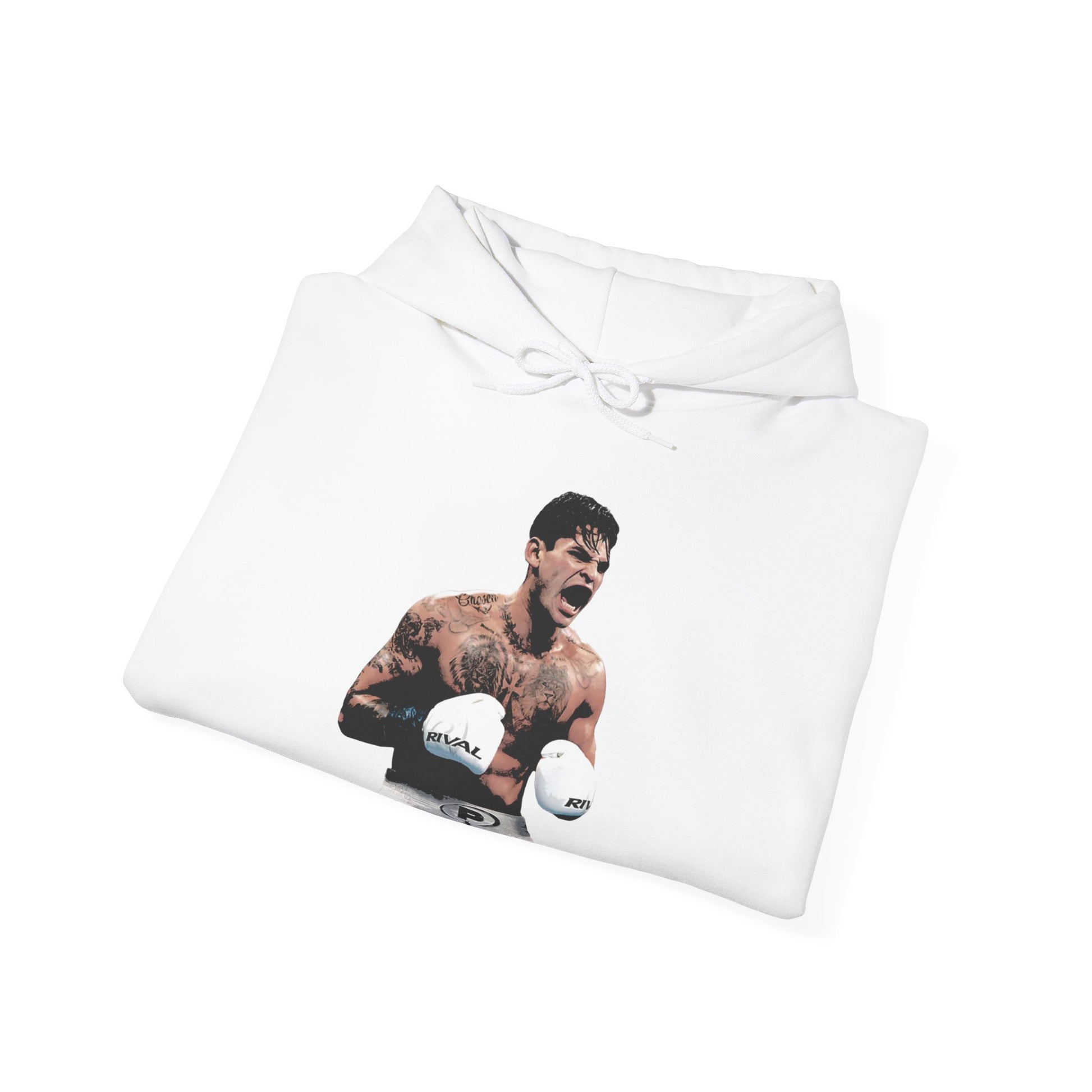 RYAN GARCIA BOXING HOODIE | READY FOR WAR GRAPHIC | 4 COLORS - Latinos 4 The World