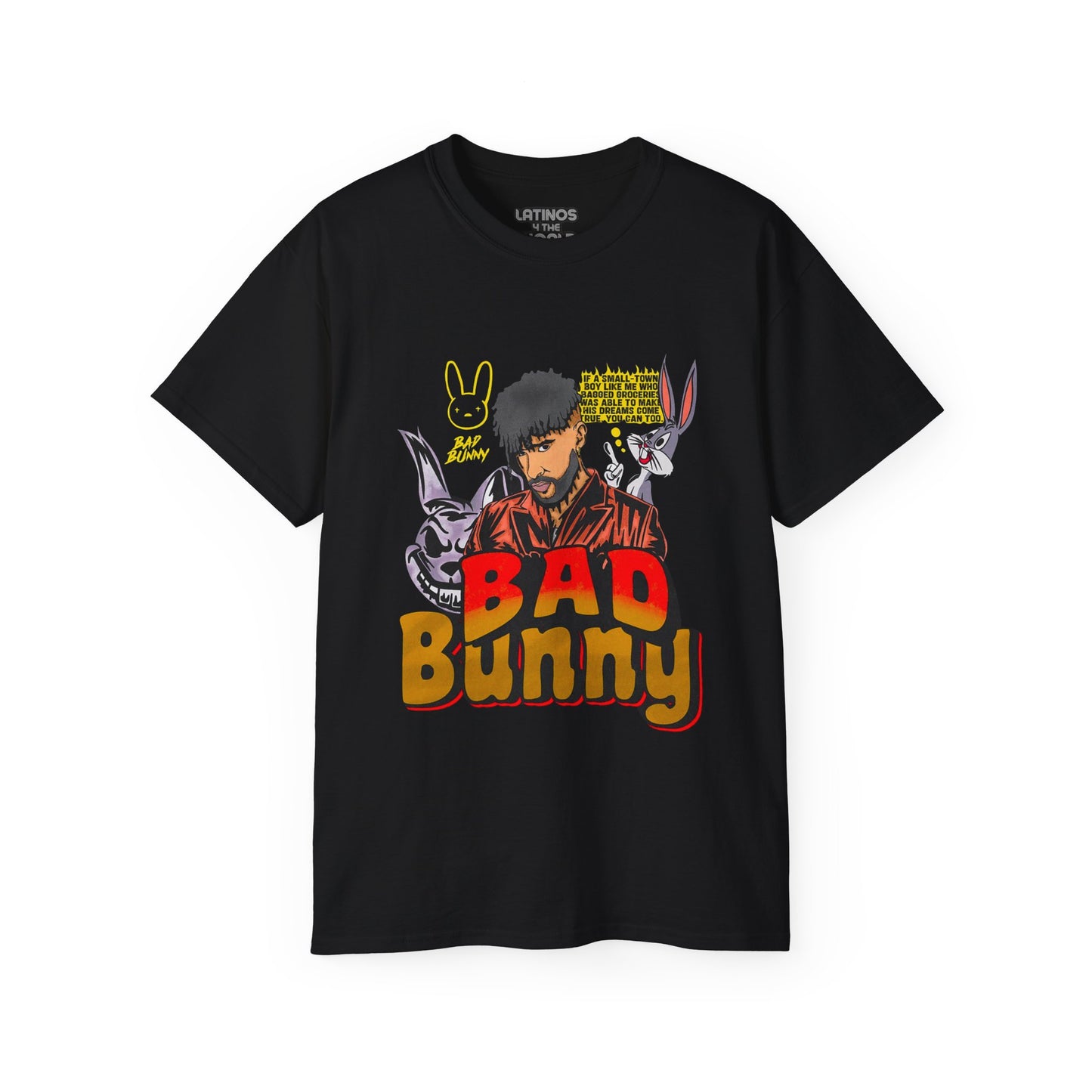 Benito Exclusive | Small Town Boy T-shirt | 3 Colors - Heavy Cotton Quality - Latinos 4 The World