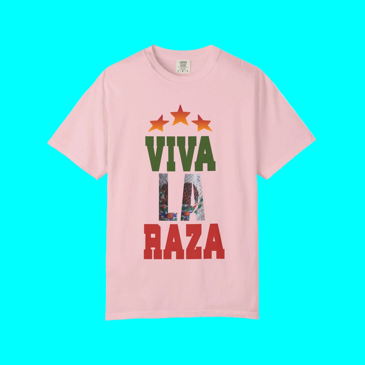 VIVA LA RAZA (Alternate Colors) Mexico Edition Immigration Ice Justice T-shirt | Mexican Latino Pride Viral Tees