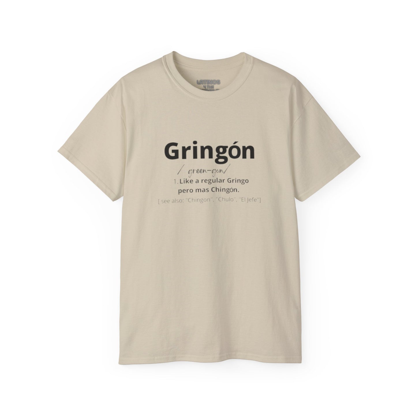 Gringon T-shirt | For the Gringos Joke Tee Design | 5 Colors | Heavy Cotton - Latinos 4 The World