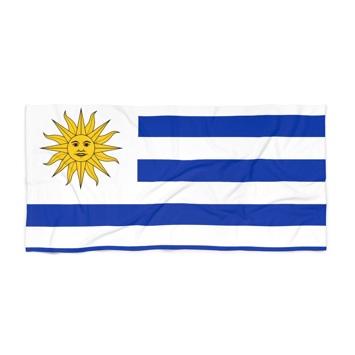 Uruguay Flag Beach Towel | Quality & Long Lasting - 2 Sizes | Uruguayan Pride | Gift for Uruguayans - Latinos 4 The World