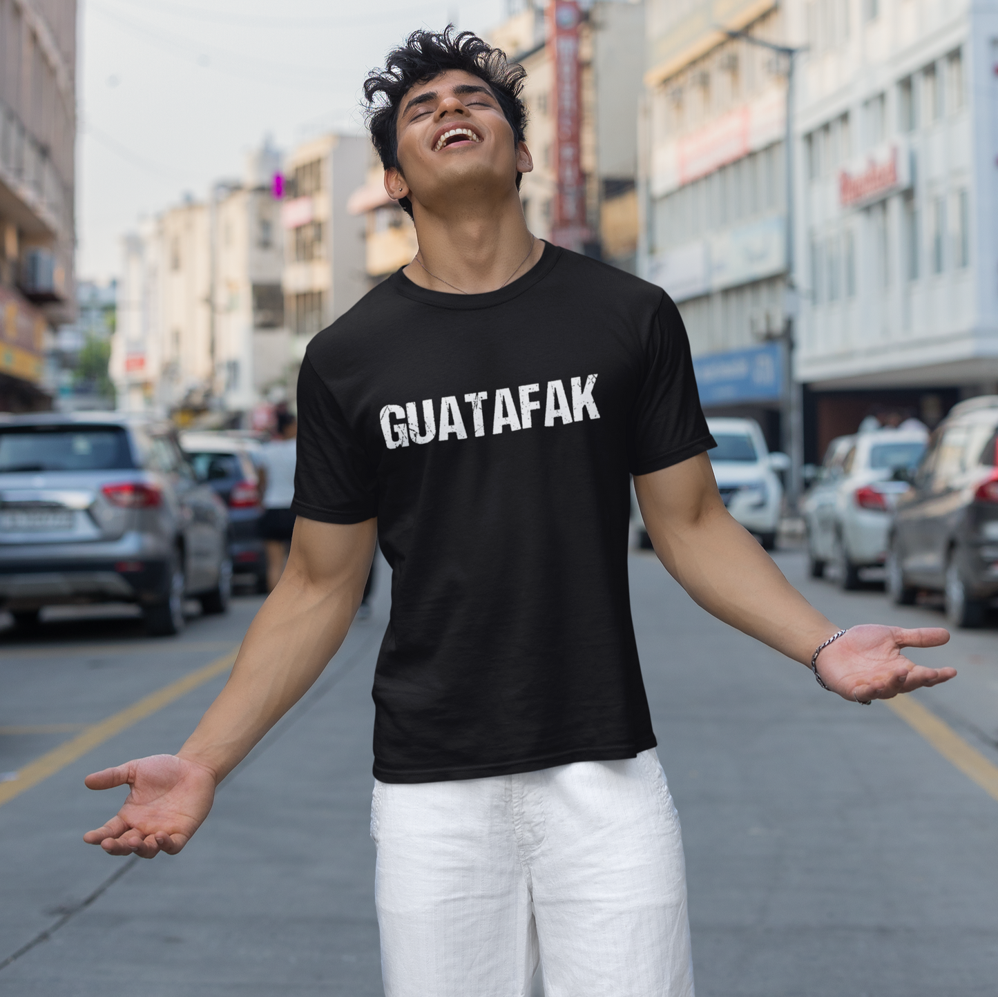 Guatafak WTF Latino Slang T-shirt | Viral Funny Latino Tees | Unisex - 3 Colors