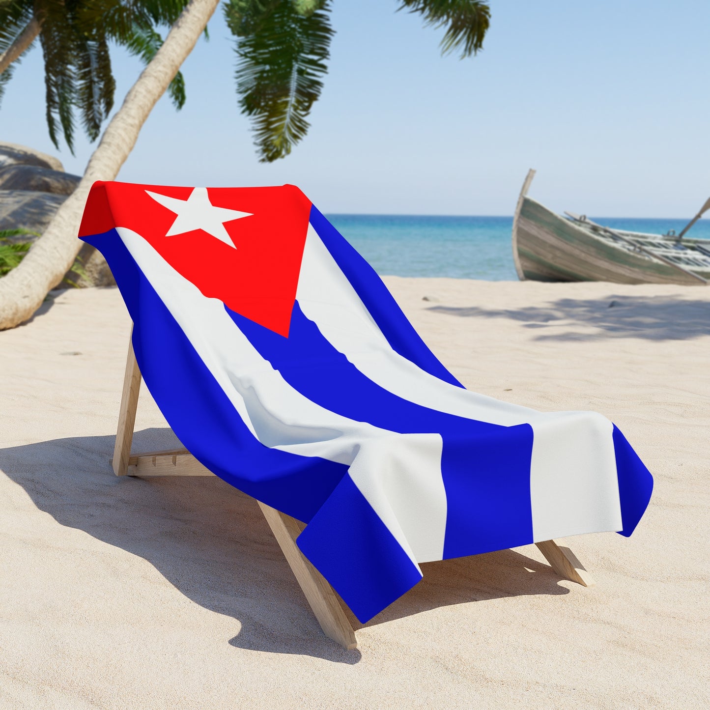 Cuba Flag Beach Towel | Quality & Long Lasting - 2 Sizes | Cuban Pride | Gift for Cubanos - Latinos 4 The World