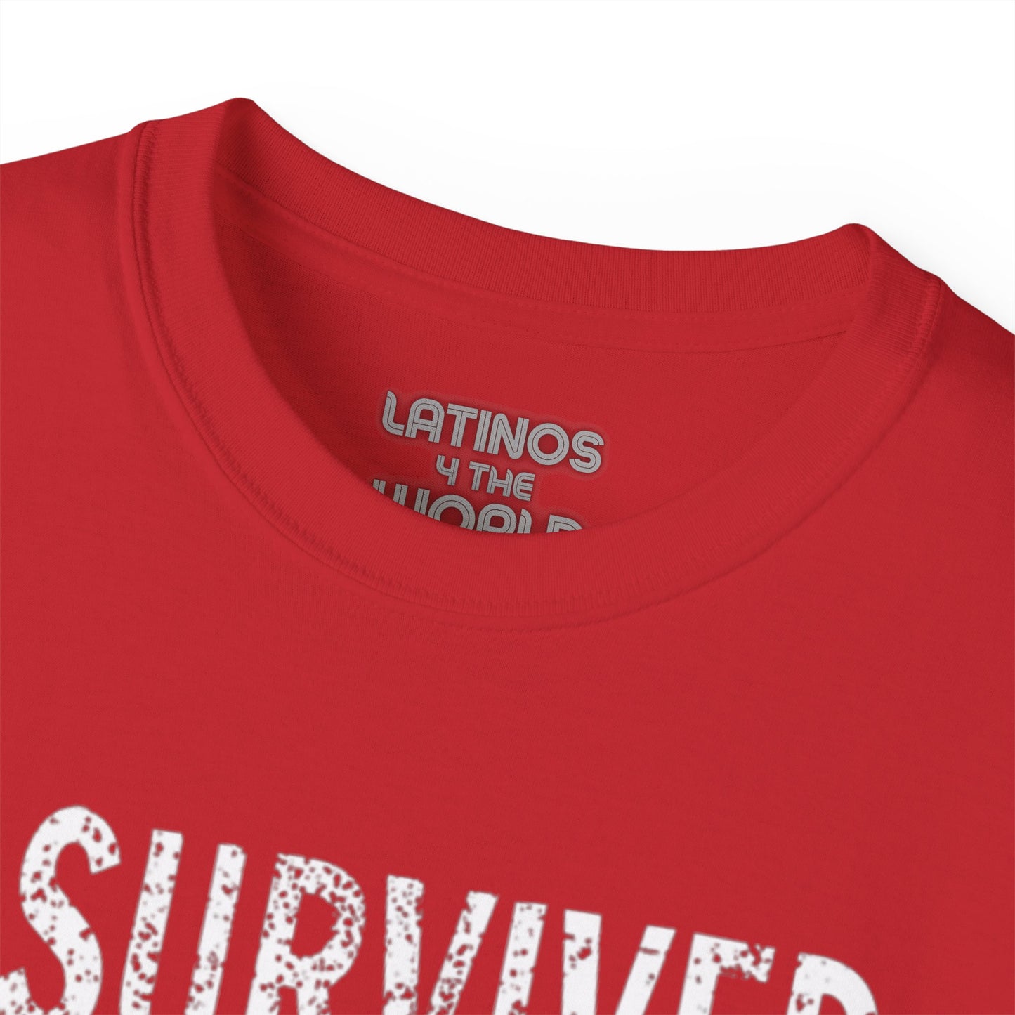 I Survived La Chancla T-shirt | Chancleta Joke Design | 4 Colors | Heavy Cotton - Latinos 4 The World