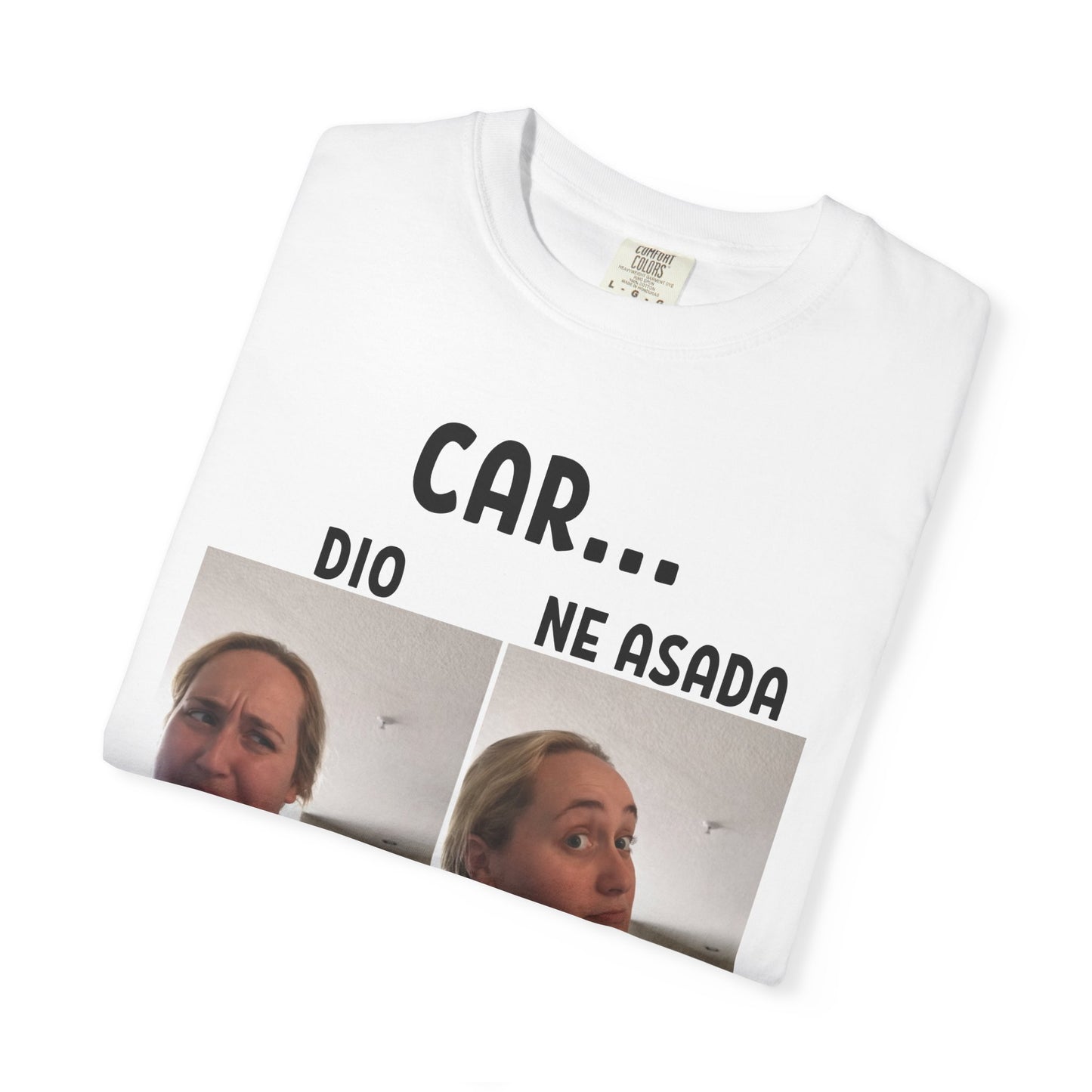 Cardio vs Carne Asada T-shirt | Two Panel Contrasting Reaction Meme | Latino Viral Tees