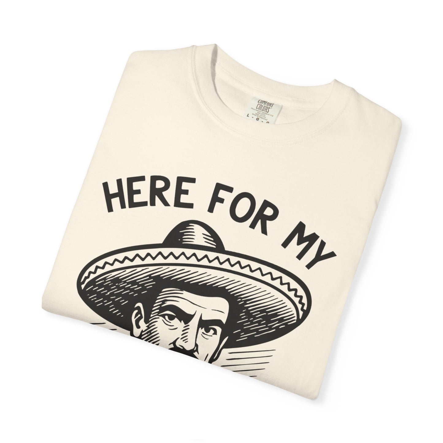 Here For My Señor Discount Mariachi Sombrero Retirement T-shirt | Funny Latino | 3 Colors