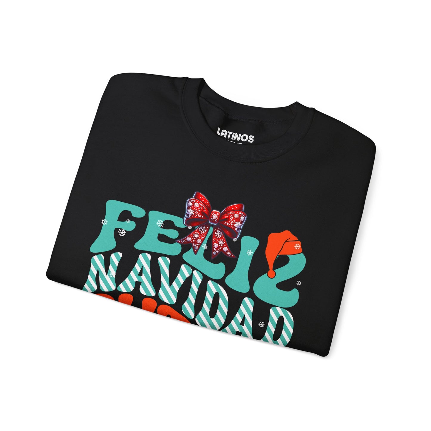 Feliz Navidad Putos! Christmas Comfy Crewneck Sweater | Latino Holiday 3 Colors