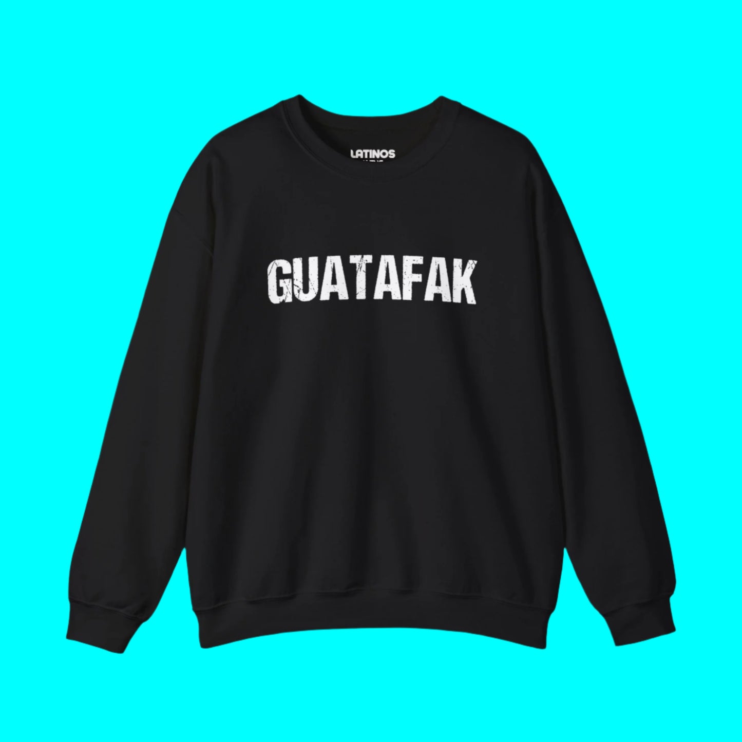 Guatafak WTF Latino Slang Comfy Crewneck Sweater | Viral Funny Latino | 3 Colors