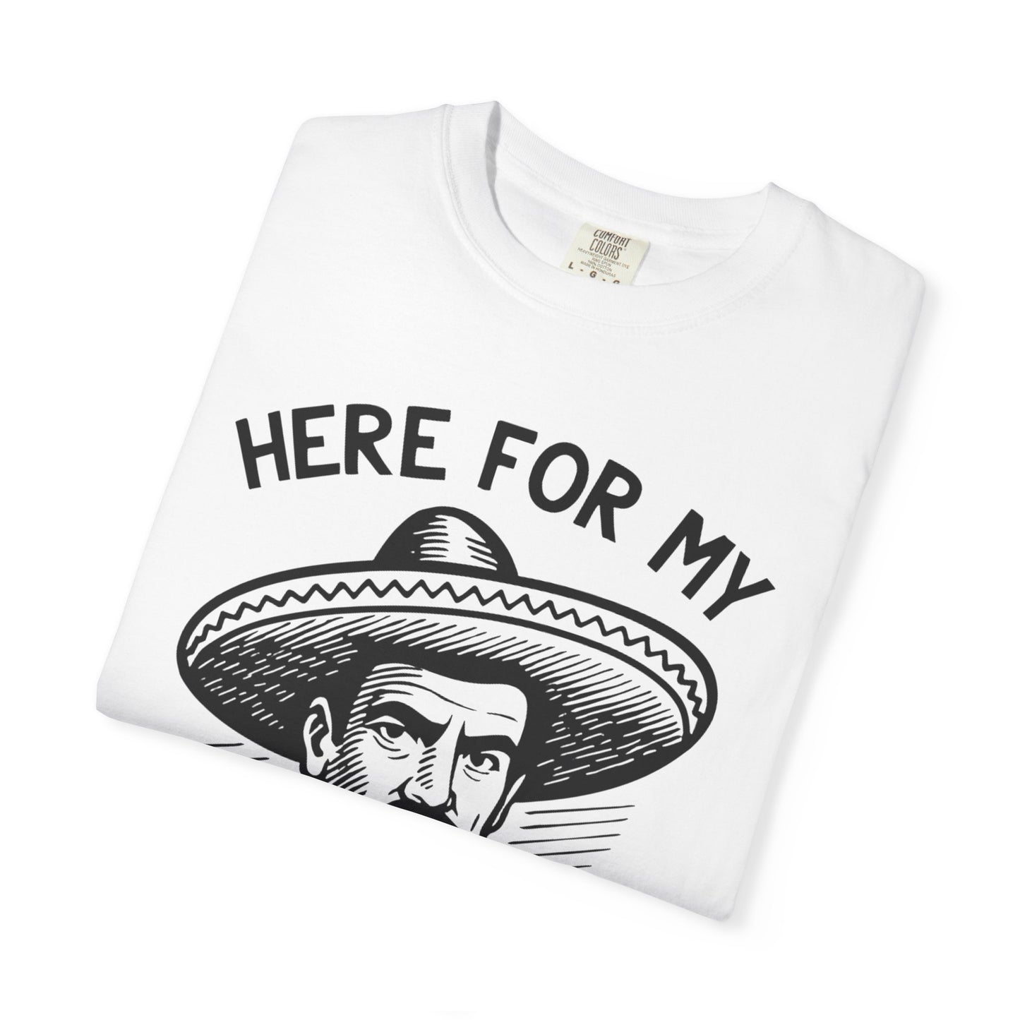 Here For My Señor Discount Mariachi Sombrero Retirement T-shirt | Funny Latino | 3 Colors