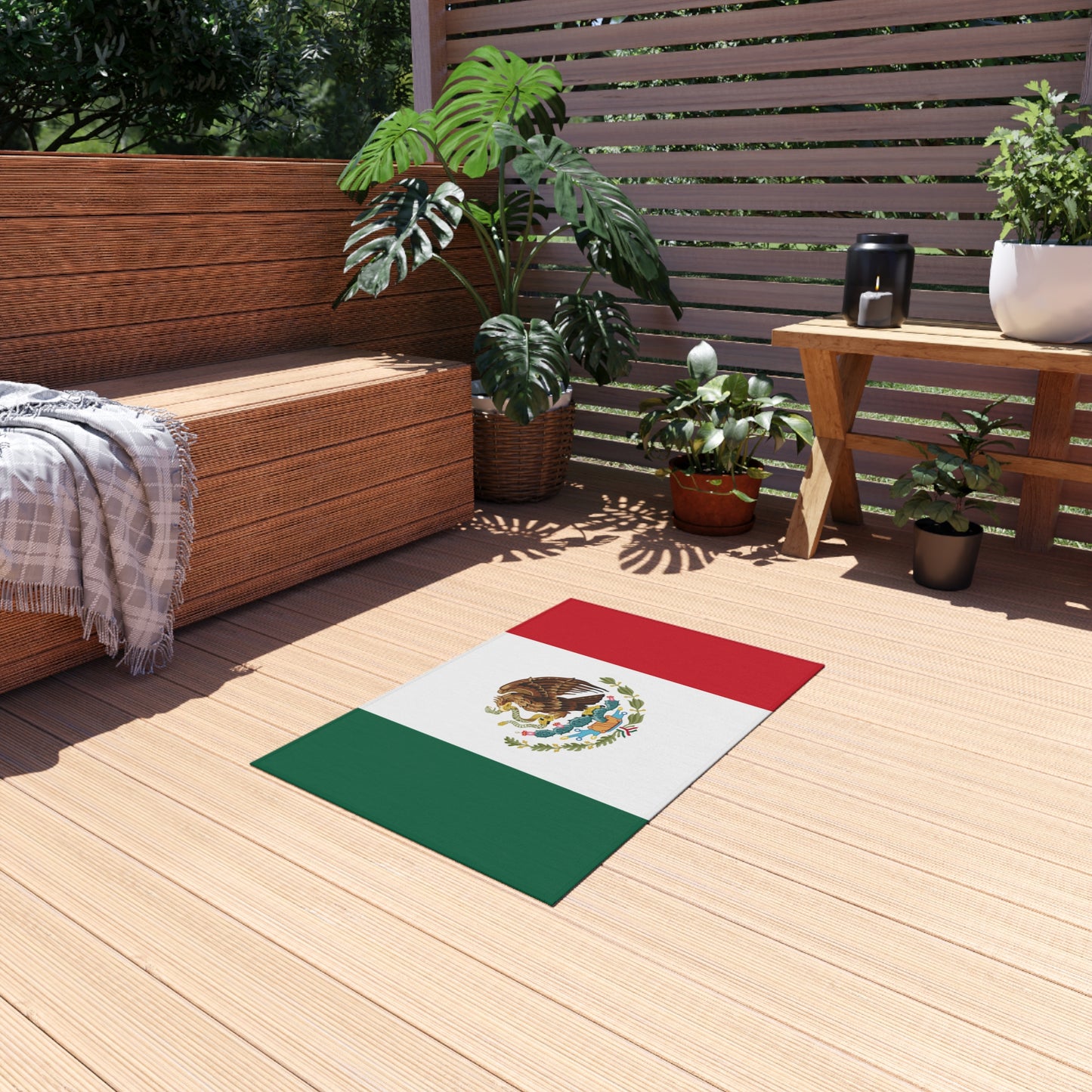 Flag Of Mexico Outdoor Non-Slip Door Mat | Copa America | FIFA | 24"x36"