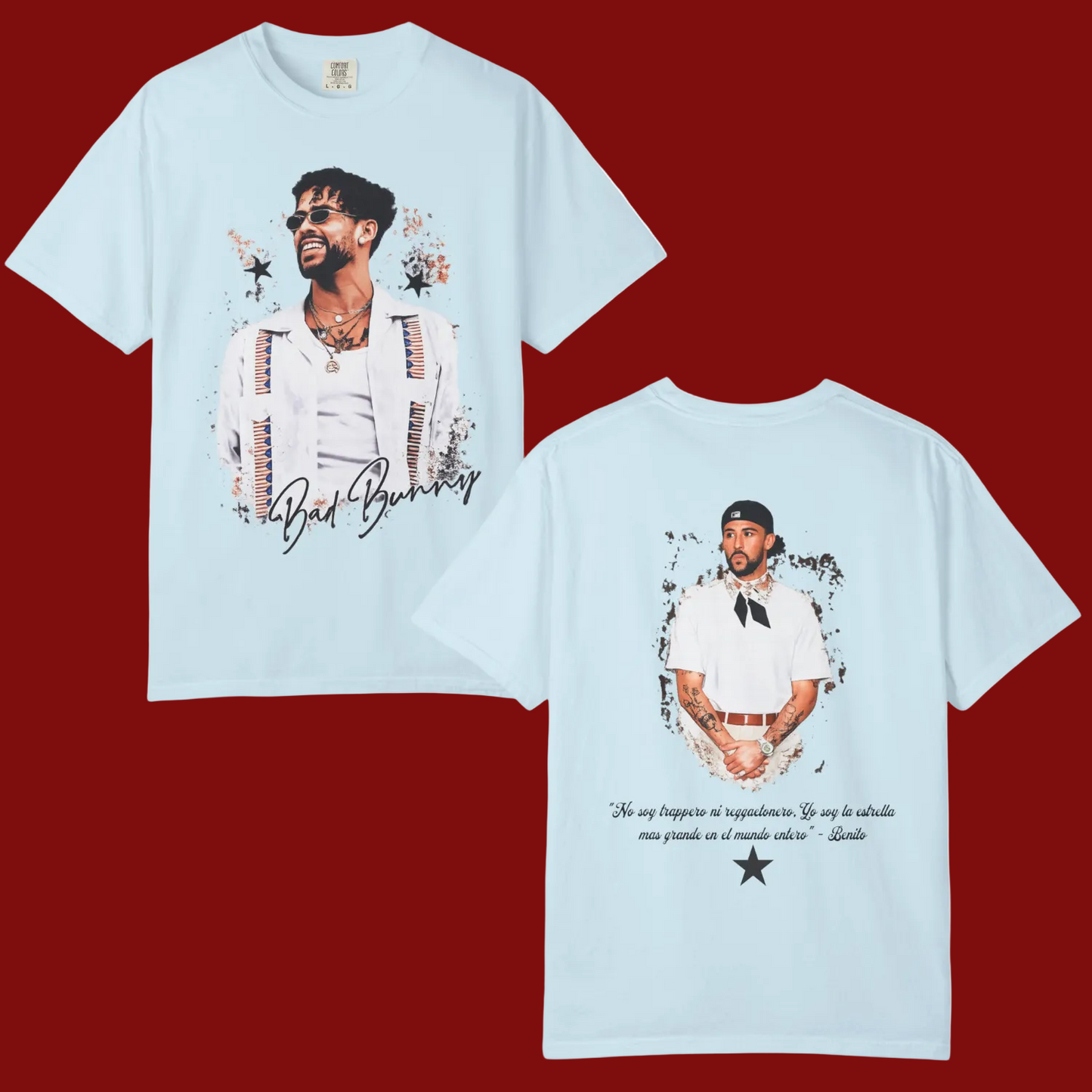Benito El Halftime Show Puerto Rico Superstar T-shirt | 3 Colors