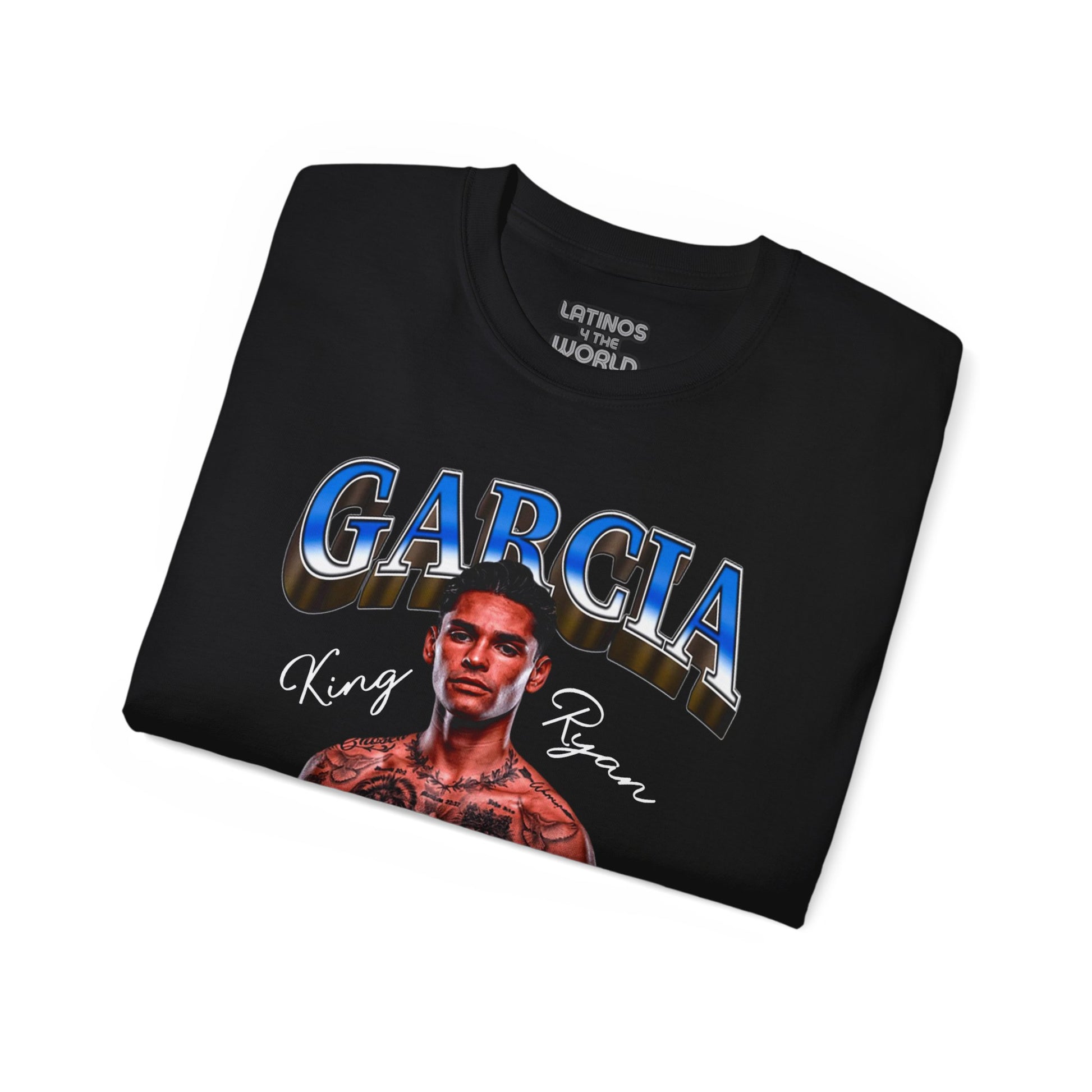 KING RYAN GARCIA POSE T-SHIRT | 4 COLORS - Latinos 4 The World