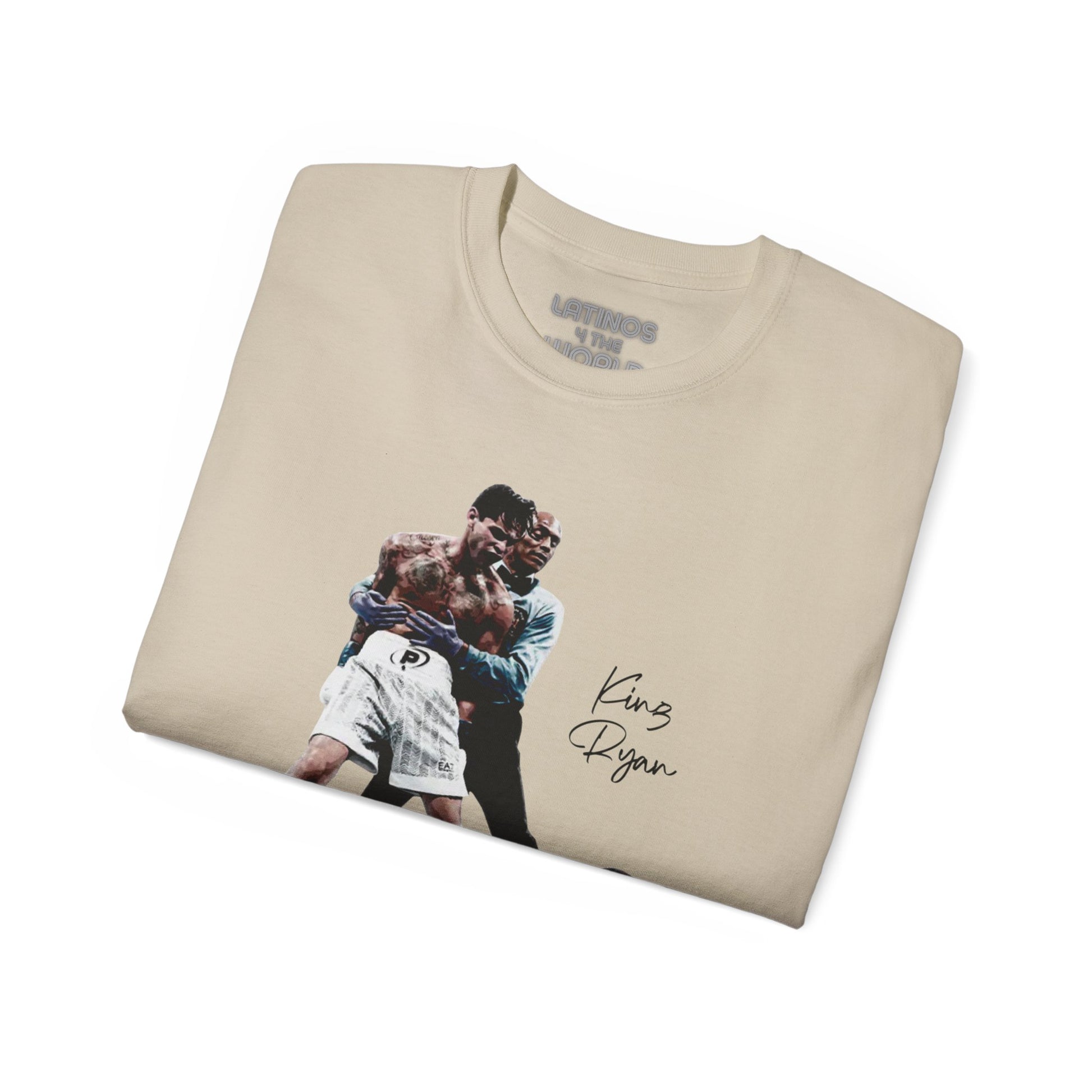 RYAN GARCIA v. DEVIN HANEY T-SHIRT | KNOCKDOWN SNAPSHOT GRAPHIC | 4 COLORS - Latinos 4 The World