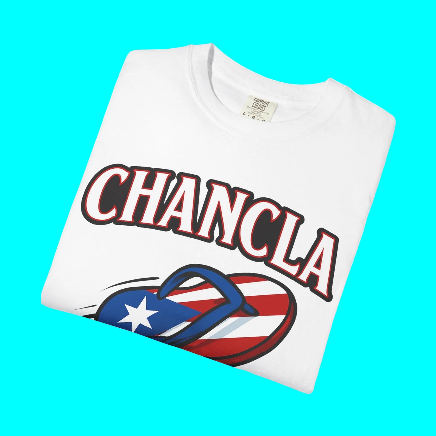 Puerto Rican Chancla Survivor T-shirt | Chancleta Joke Design Latino Pride Funny Viral Tees | PR | Unisex