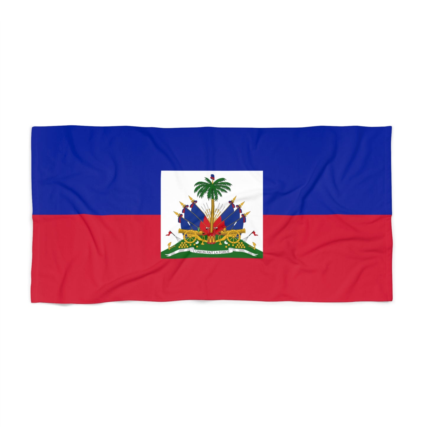 Haiti Flag Beach Towel | Quality & Long Lasting - 2 Sizes | Haitian Pride | Gift for Haitians - Latinos 4 The World