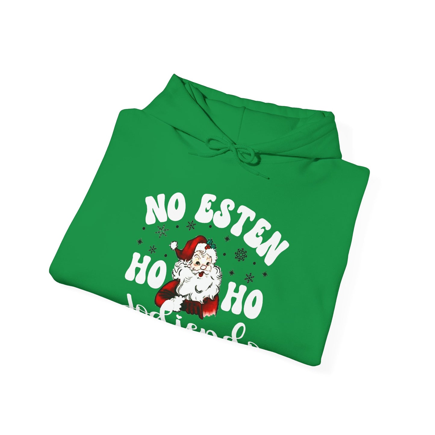 No Esten Ho Ho Jodiendo Santa Claus Comfy Christmas Hoodie | Latino | 3 COLORS