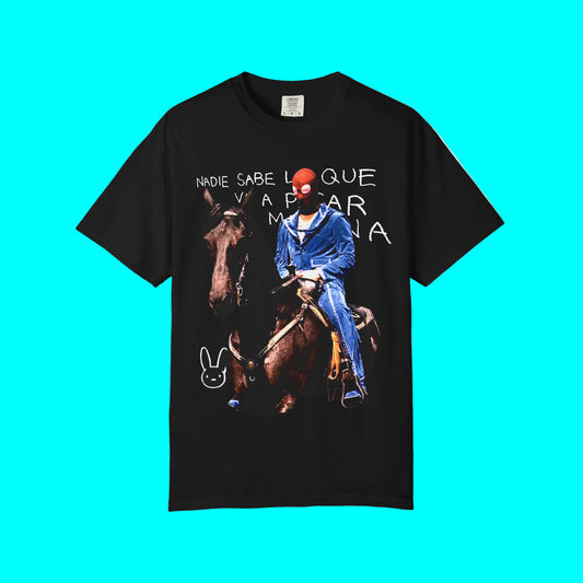 Benito Bowl Exclusive | Nadie Sabe Night Rider Horse NS T-shirt | 3 Colors