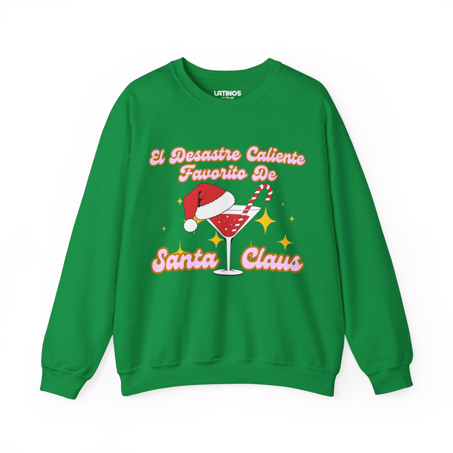 El Desastre Caliente Favorito De Santa Claus Ugly Christmas Sweater | Funny Latino | (3 COLORS)