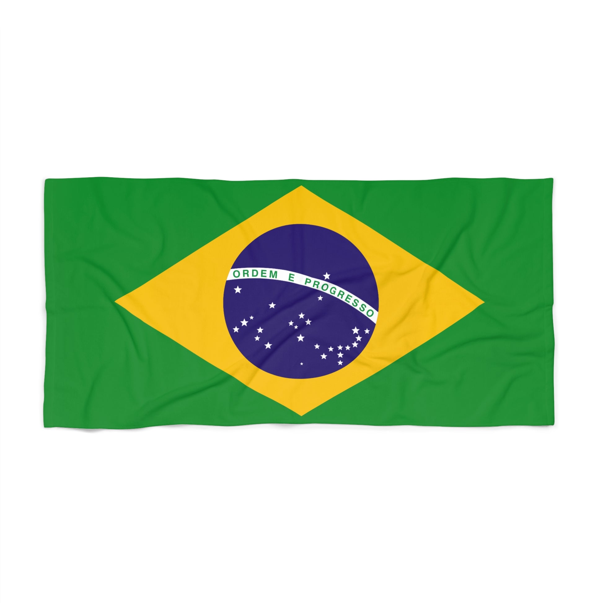 BRAZIL Flag Beach Towel | Quality & Long Lasting - 2 Sizes | Brazilian Pride | Gift for Brazilians - Latinos 4 The World