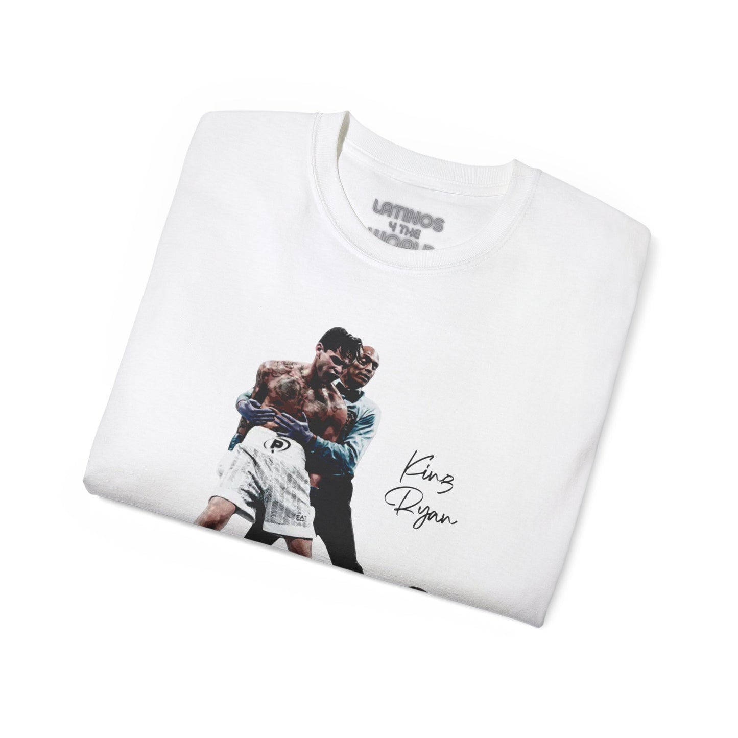 RYAN GARCIA v. DEVIN HANEY T-SHIRT | KNOCKDOWN SNAPSHOT GRAPHIC | 4 COLORS - Latinos 4 The World