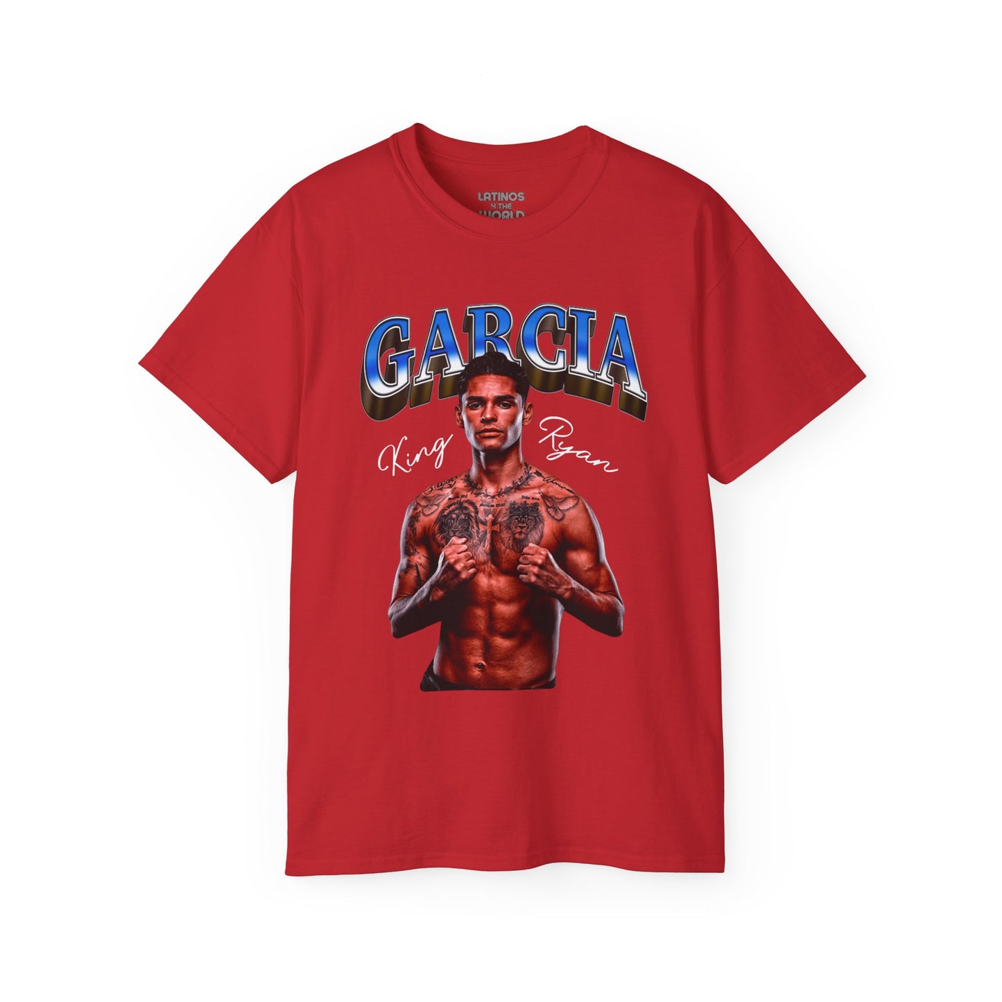 KING RYAN GARCIA POSE T-SHIRT | 4 COLORS - Latinos 4 The World