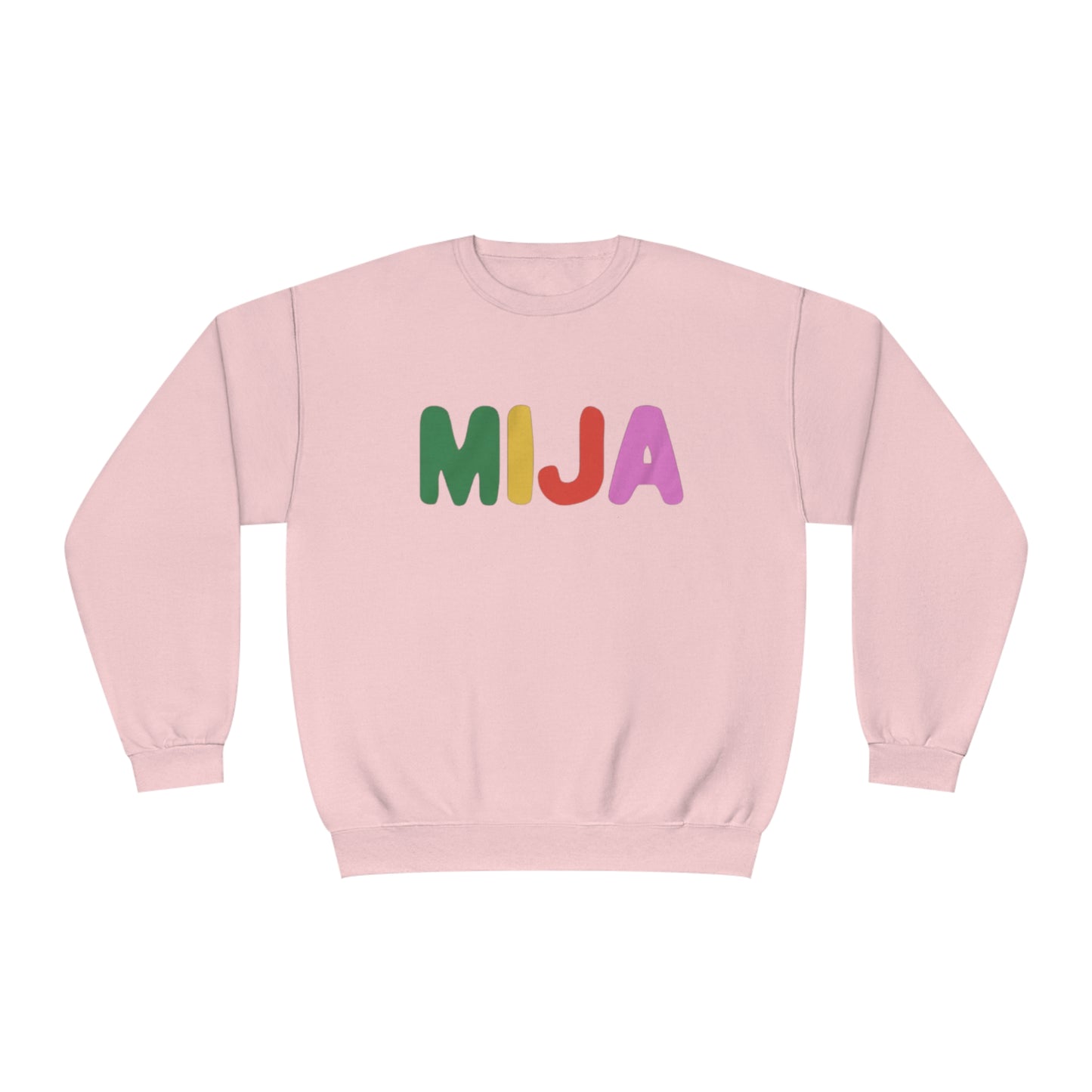 MIJA Crewneck Sweatshirt | Fleece-Lined Crewneck | 4 Colors Available - Latinos 4 The World