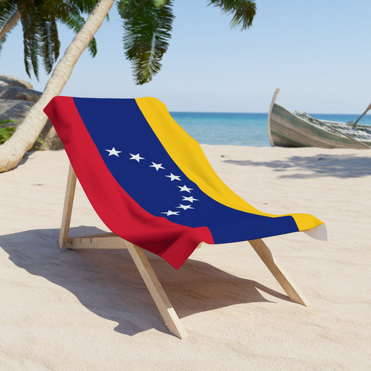 VENEZUELA Flag Beach Towel | Quality & Long Lasting - 2 Sizes | Venezuelan Pride | Gift for Venezuelans - Latinos 4 The World