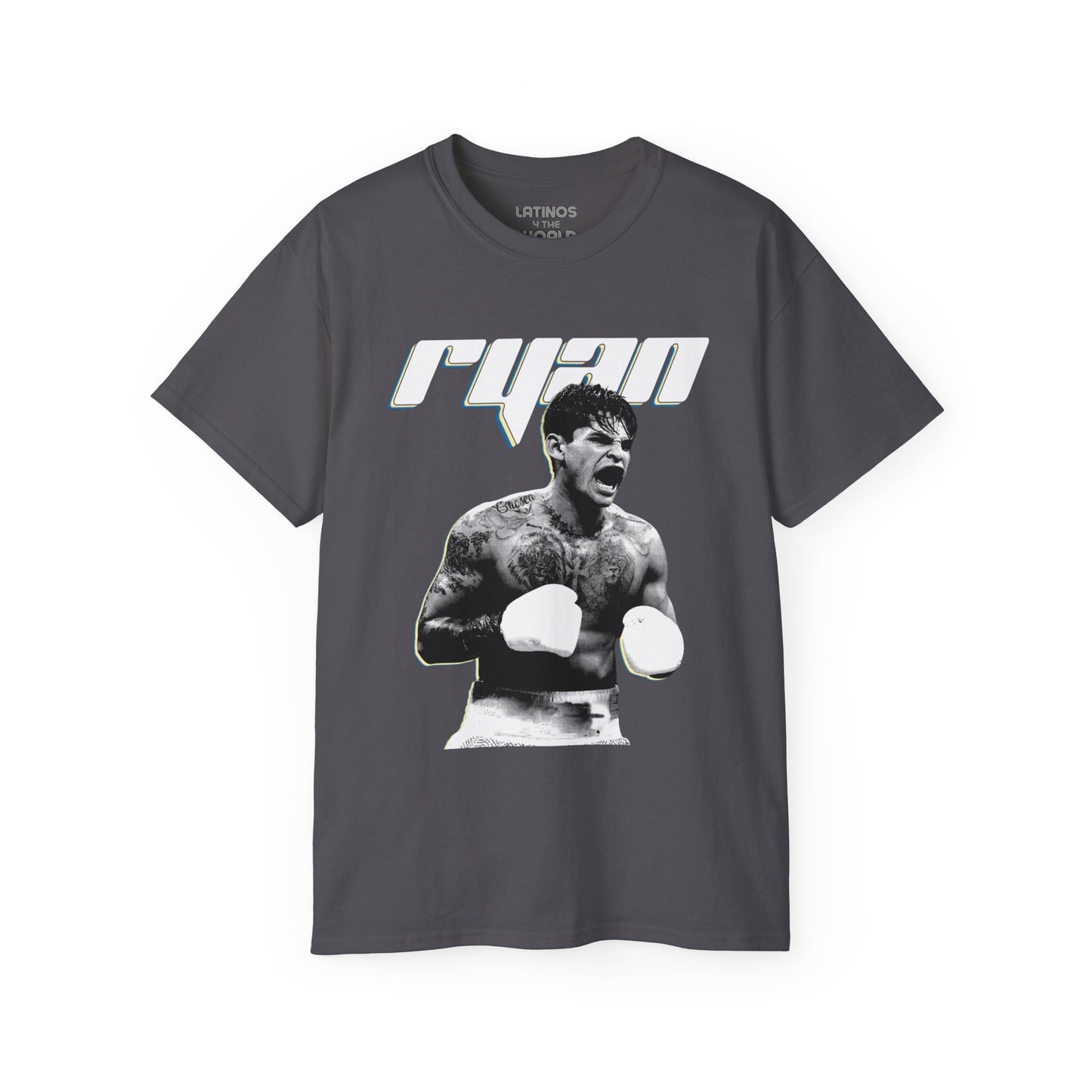 RYAN GARCIA BOXING T-SHIRT | READY FOR ANYTHING GRAPHIC | 4 COLORS - Latinos 4 The World