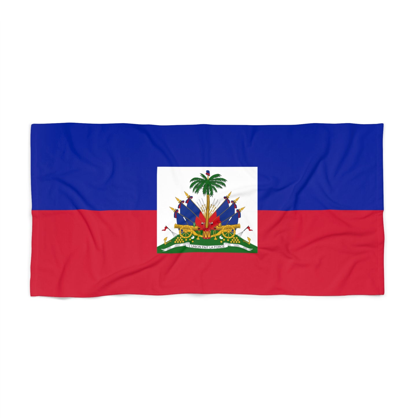 Haiti Flag Beach Towel | Quality & Long Lasting - 2 Sizes | Haitian Pride | Gift for Haitians - Latinos 4 The World