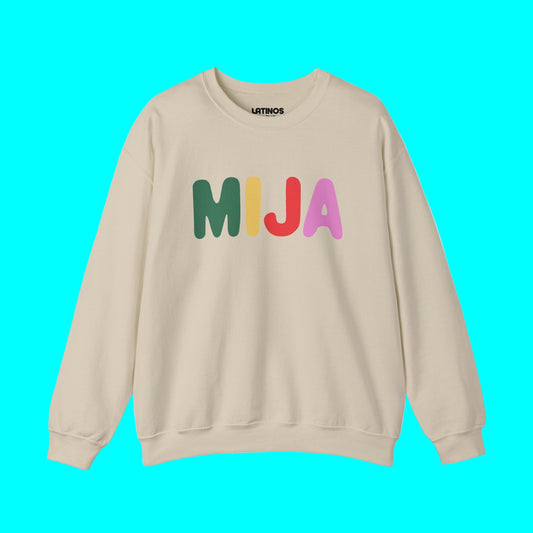 MIJA Crewneck Sweatshirt | Fleece-Lined Crewneck | 4 Colors Available