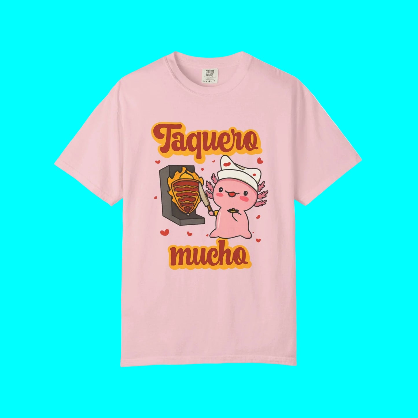Taquero Mucho (Te Quiero Mucho) Al Pastor Latino Valentine's Day T-shirt | Funny Mexican Viral | 3 Colors
