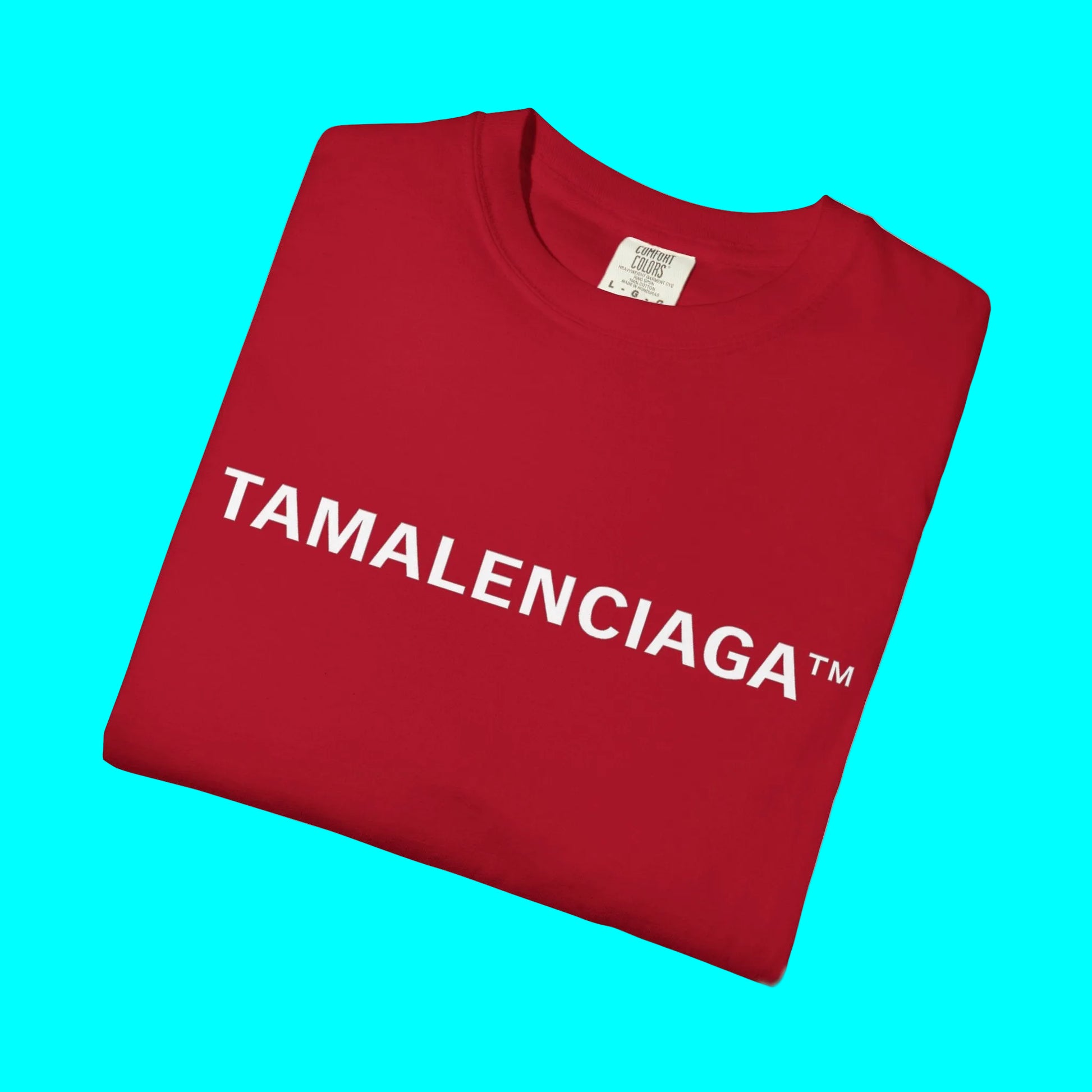 Brown t-shirt with 'TOGETHER, WE ARE AMERICA' text on a white background