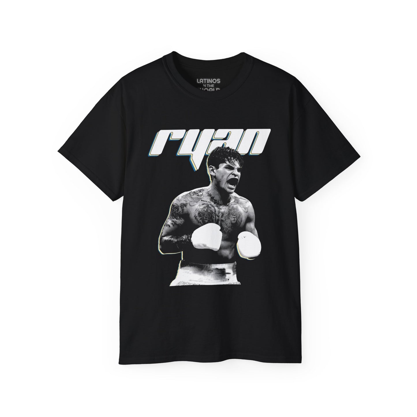 RYAN GARCIA BOXING T-SHIRT | READY FOR ANYTHING GRAPHIC | 4 COLORS - Latinos 4 The World