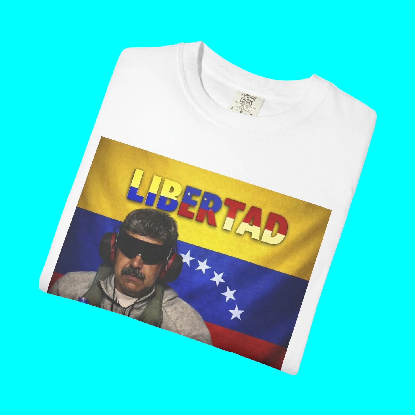LIBERTAD PARA VENEZUELA T-Shirt | Maduro Captured Venezuelan Pride | Viral Latino Tees | Unisex - 3 Colors