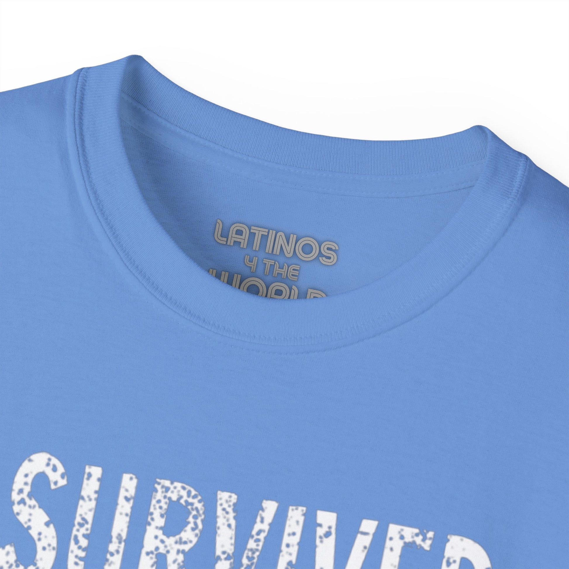 I Survived La Chancla T-shirt | Chancleta Joke Design | 4 Colors | Heavy Cotton - Latinos 4 The World