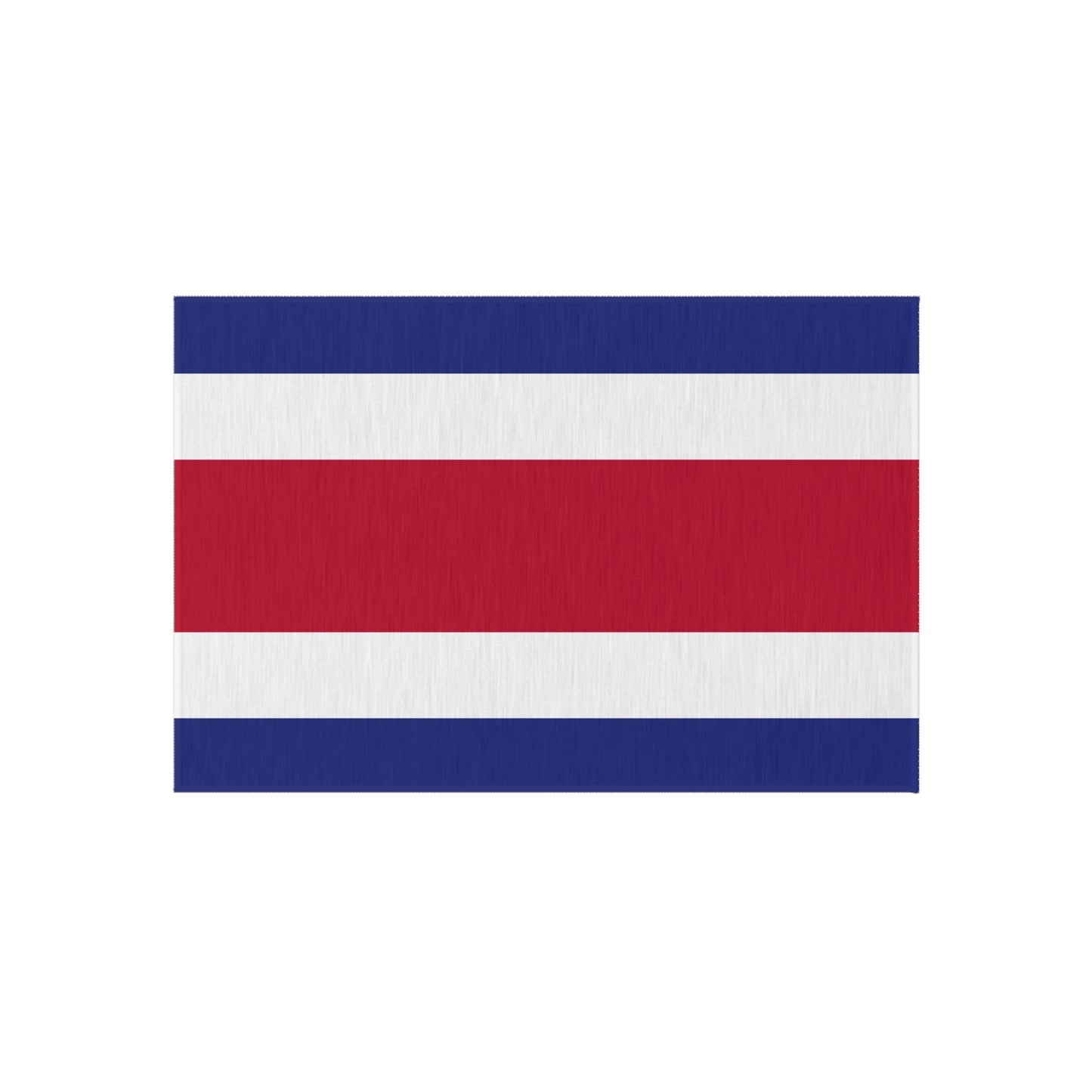 Flag Of Costa Rica Outdoor Non-Slip Door Mat | Copa America | 24"x36"